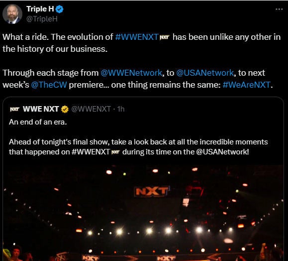 WWE Superstars Say Goodbye to NXT on USA