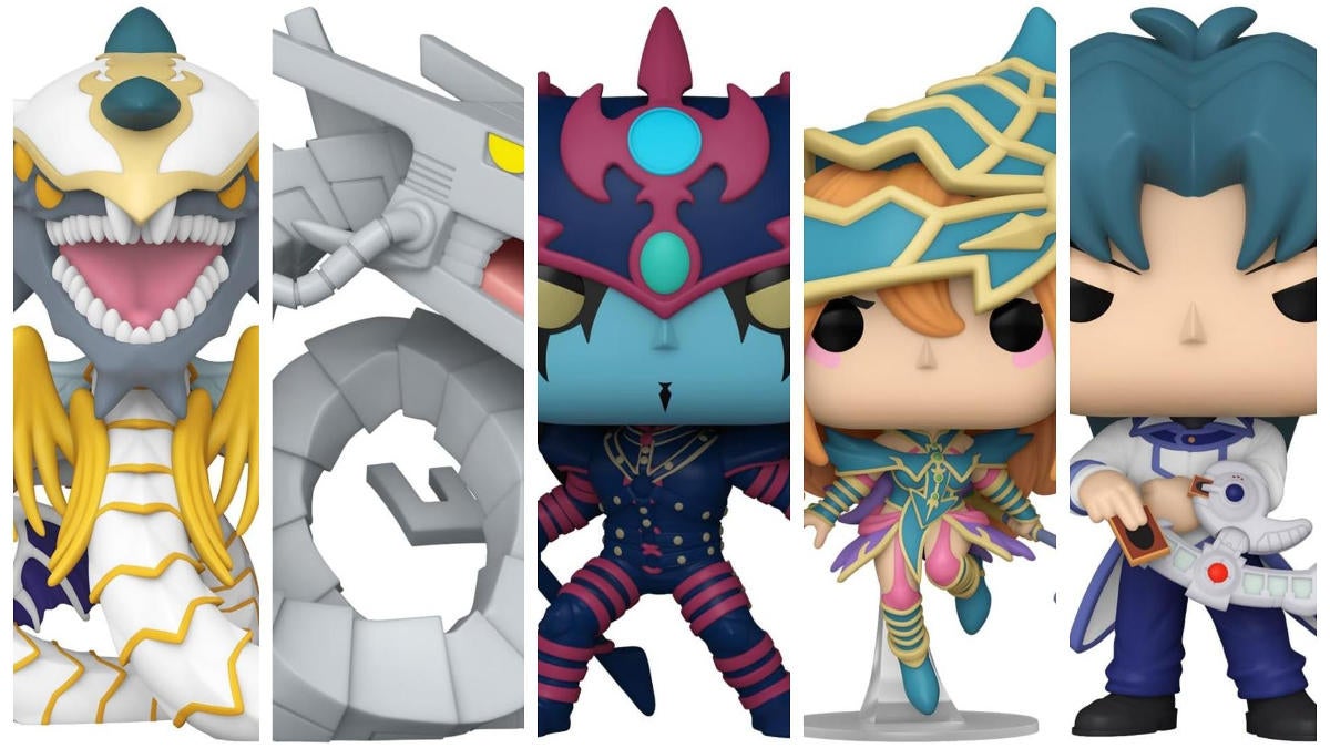 New Yu-Gi-Oh Funko Pops: Rainbow Dragon, Magician of Black Chaos, and More