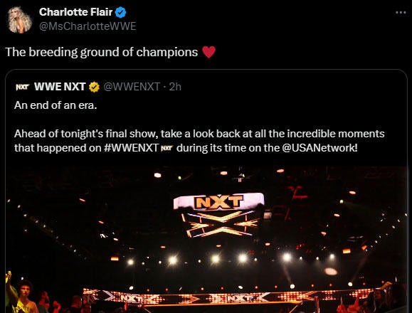 WWE Superstars Say Goodbye to NXT on USA