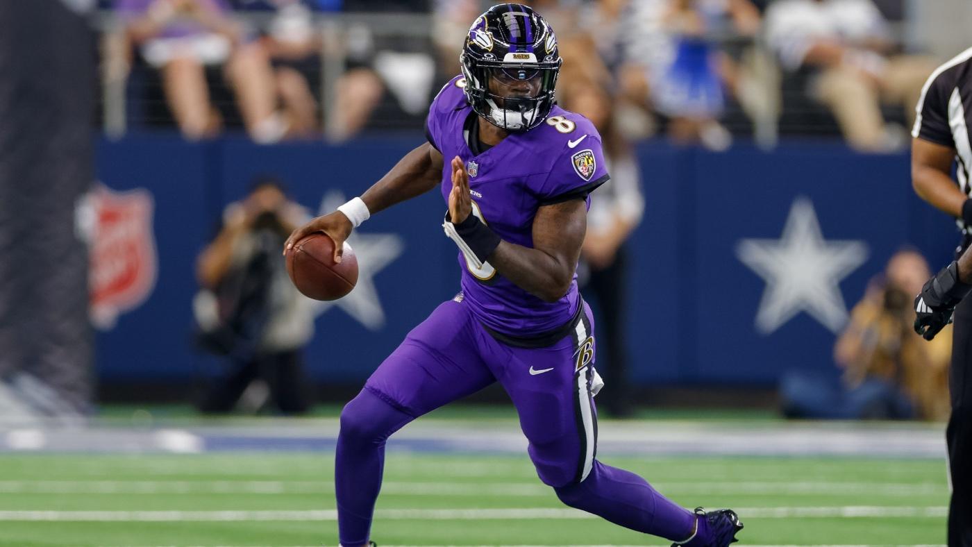 Ravens vs. Bills player props, AI prediction, Sunday Night Football picks: Lamar Jackson over 200.5 yards