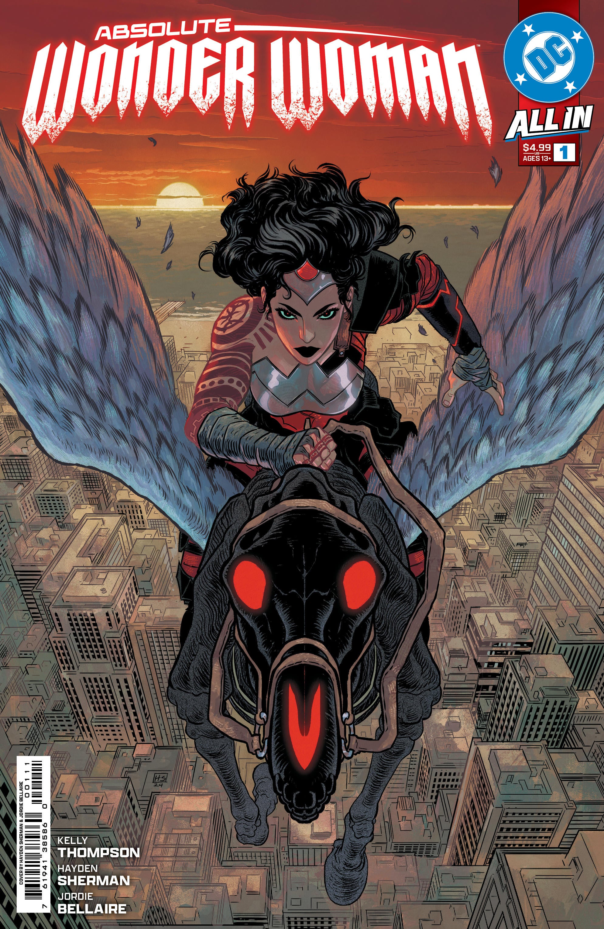 DC's Absolute Wonder Woman Team Reinvents an Icon with Magic, Hell's Armor, and More