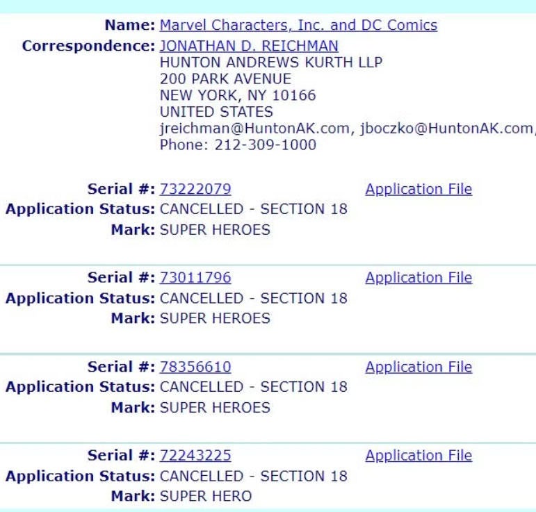 Marvel and DC Just Lost the Super Hero Trademark: Here's What That Means