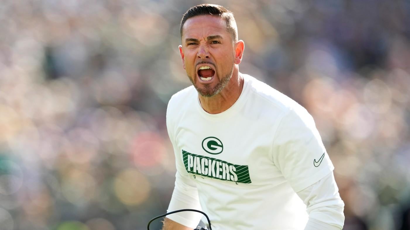 LOOK: Packers' Matt LaFleur loses cool to draw unsportsmanlike conduct penalty just before team's first TD