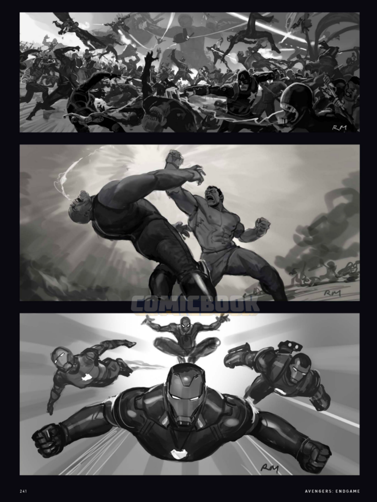 Marvel's Art of Ryan Meinerding Preview: Exclusive Avengers Endgame Concept Art