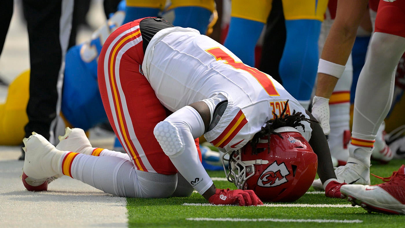 Chiefs place Rashee Rice on injured reserve: Andy Reid says receiver will undergo additional testing next week