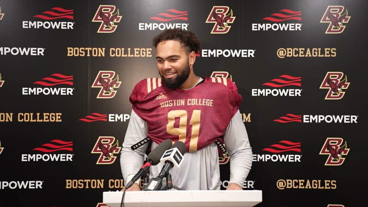 DL George Rooks discusses upcoming game against Virginia Stream of ...