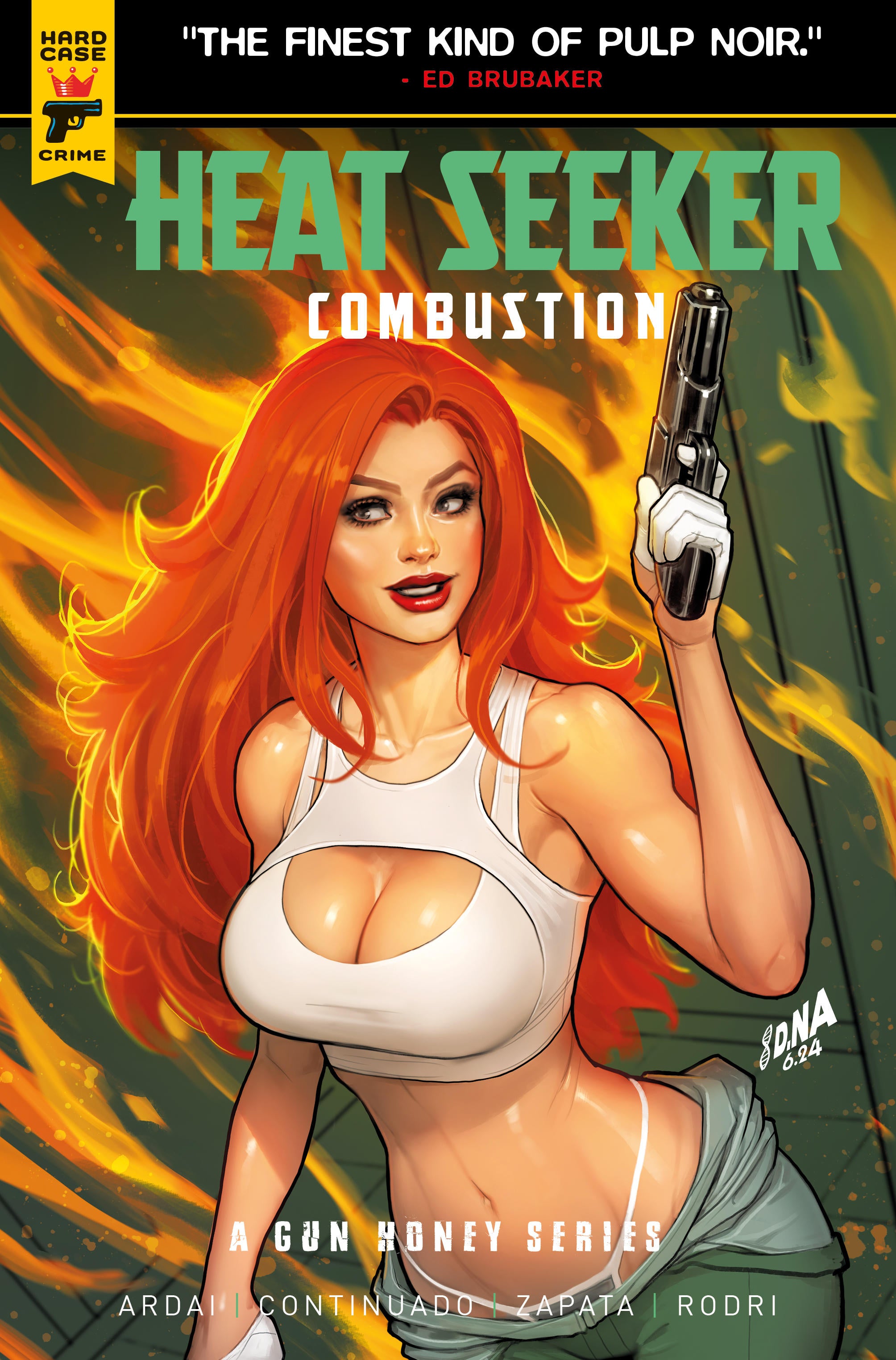 Titan Comics Reveals Heat Seeker: Combustion - A Gun Honey Series #1 Preview (Exclusive)