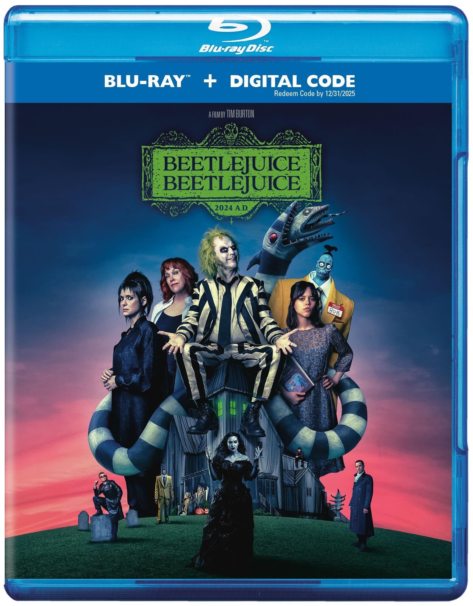 Дата выхода Beetlejuice Beetlejuice 4K Blu-ray подтверждена Warner Bros.