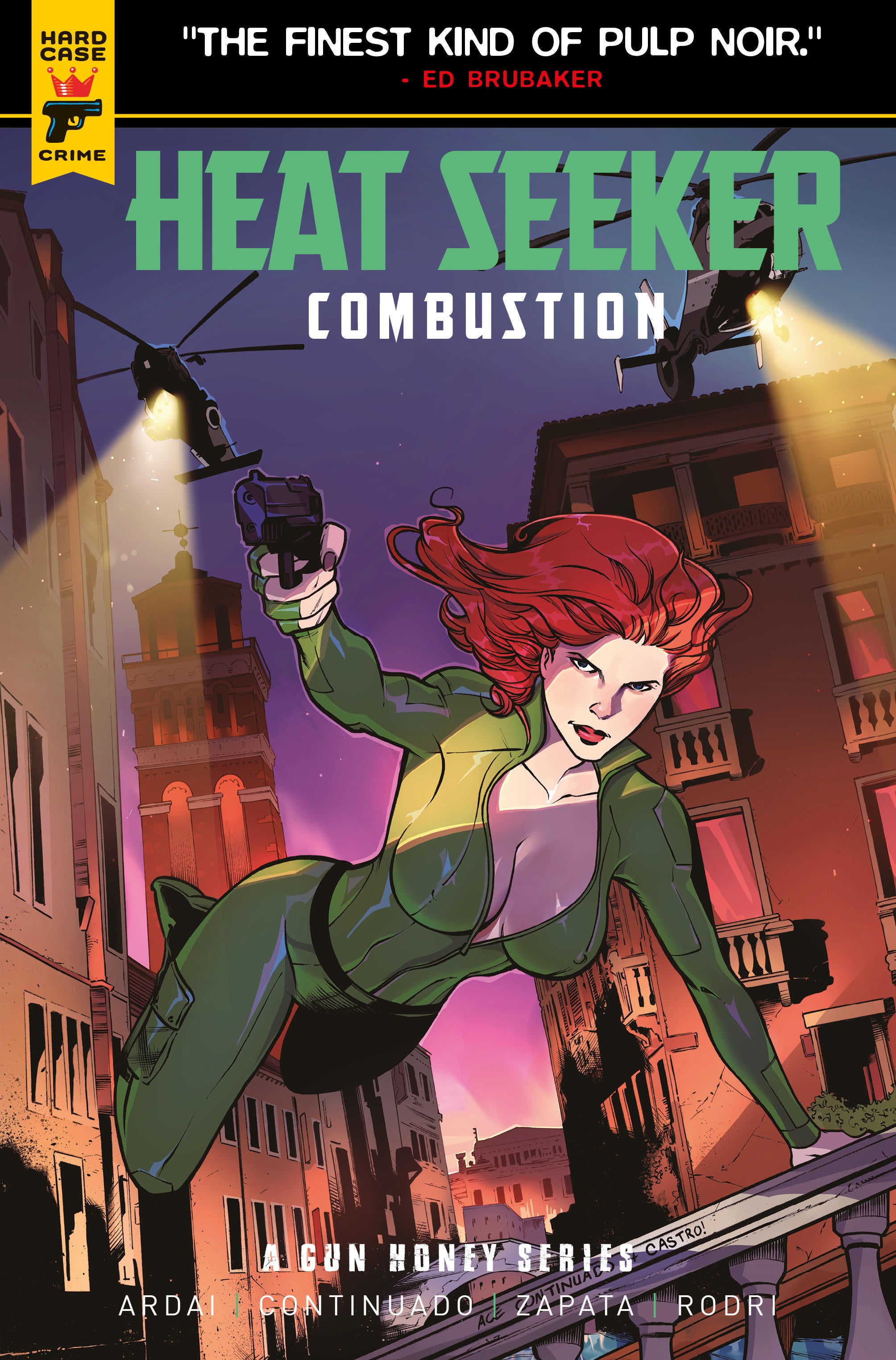 Titan Comics Reveals Heat Seeker: Combustion - A Gun Honey Series #1 Preview (Exclusive)