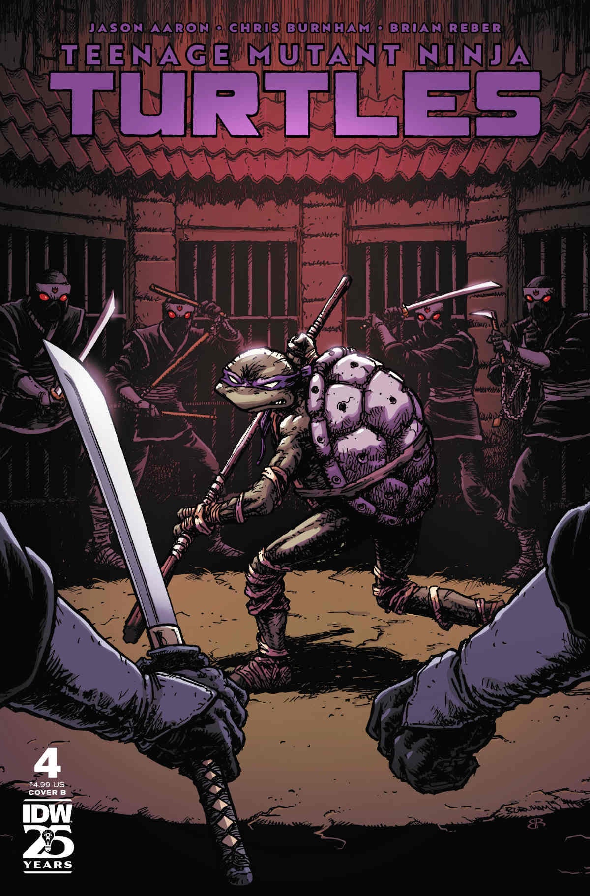 Donatello Is Back in Action a Preview of Teenage Mutant Ninja Turtles #4