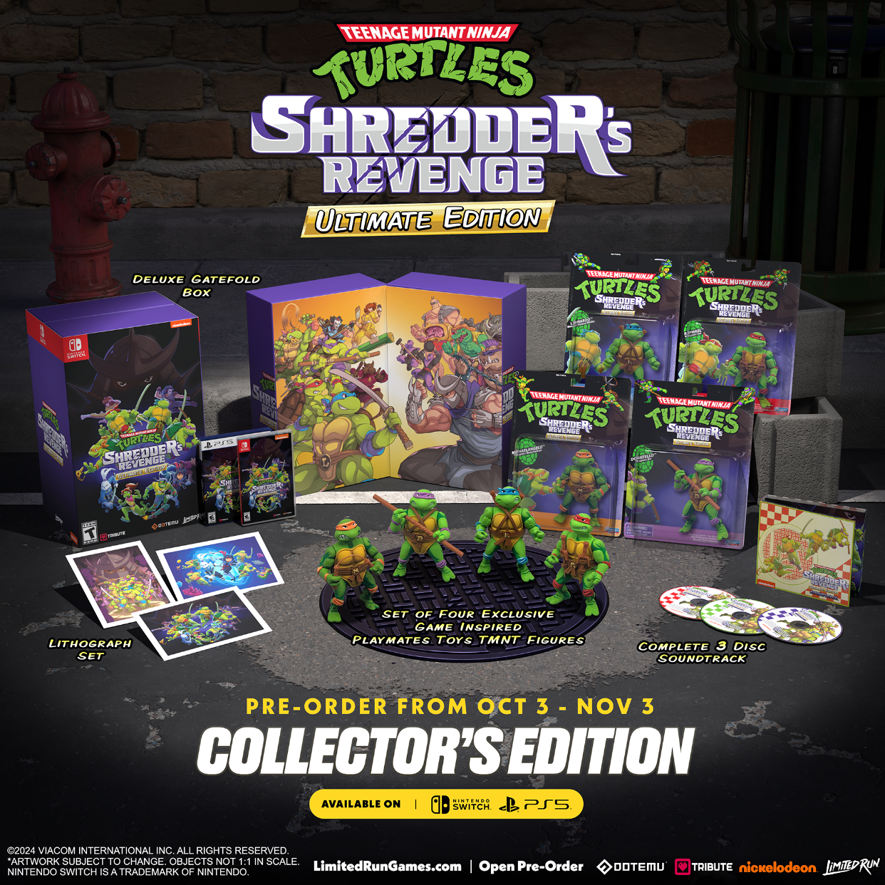 Teenage Mutant Ninja Turtles: Shredder's Revenge Gets New Collector's Edition With Exclusive Figures