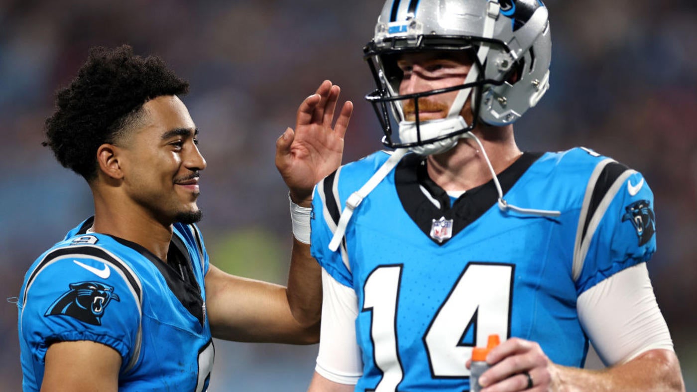 Panthers' Andy Dalton says friendship with Bryce Young has grown since QB change, thankful for his support