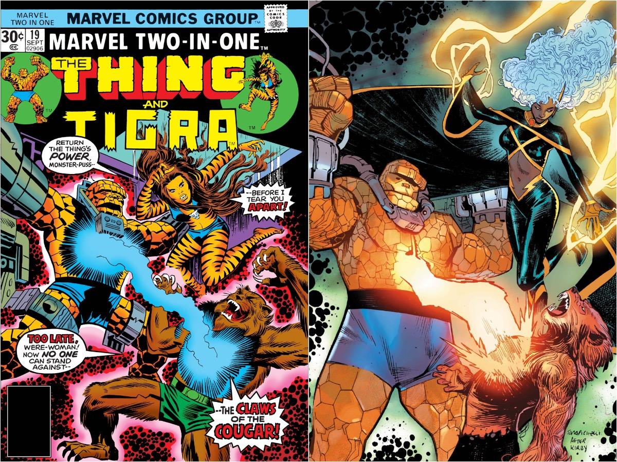 The Thing Clobbers the Marvel Universe on New Variant Covers