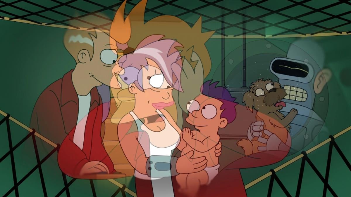 Futurama Finale Reveals First Look at Fry and Leela's Child