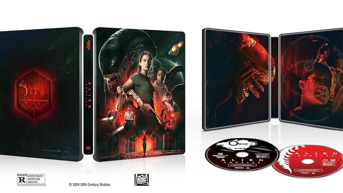 Alien: Romulus выходит на 4K Blu-ray с ограниченным тиражом Steelbook