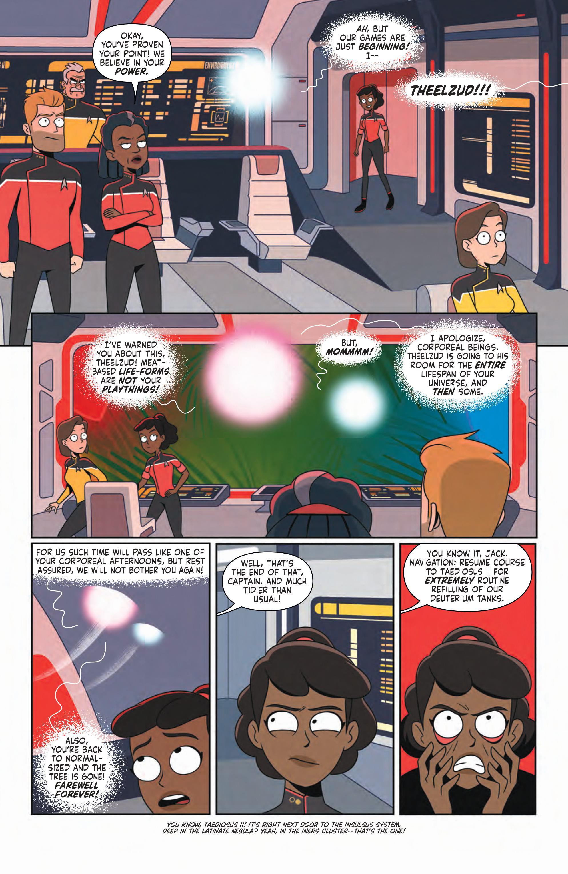 Star Trek: Lower Decks #1 Preview Reveals the Cerritos Crew's Next Mission