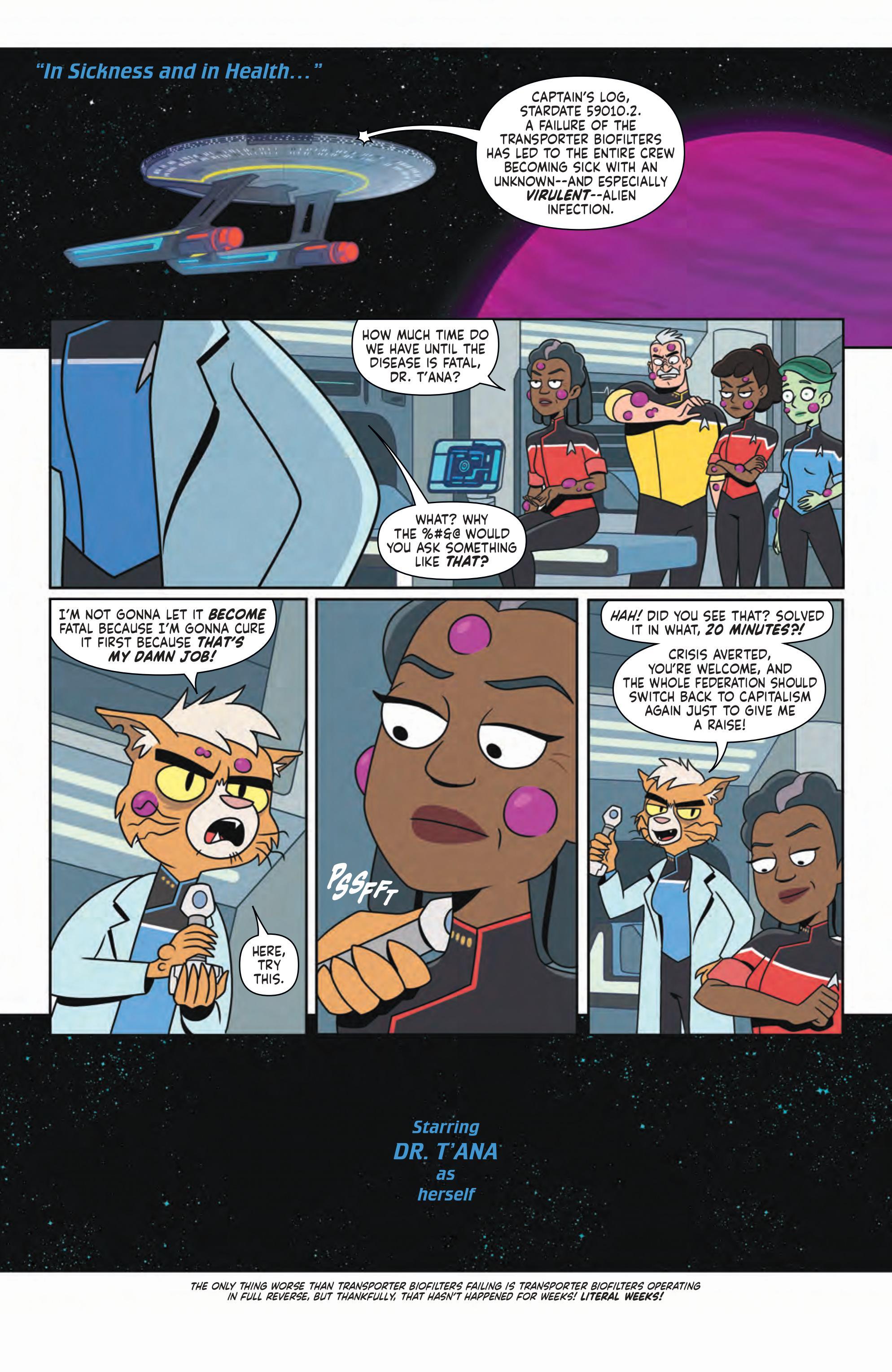 Star Trek: Lower Decks #1 Preview Reveals the Cerritos Crew's Next Mission