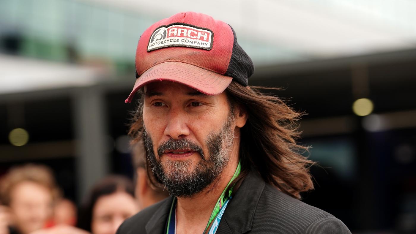 Keanu Reeves makes professional auto racing debut in GR Cup Series race at Indianapolis Motor Speedway