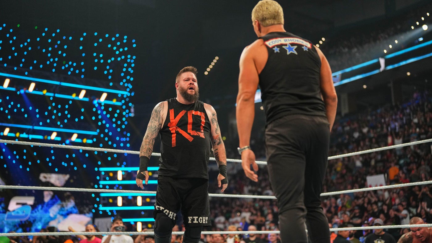 Watch as Kevin Owens attacks Cody Rhodes after WWE Bad Blood goes off the air