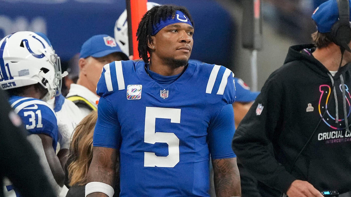 Anthony Richardson takes himself out of game in third quarter for fatigue in Colts' loss to Texans