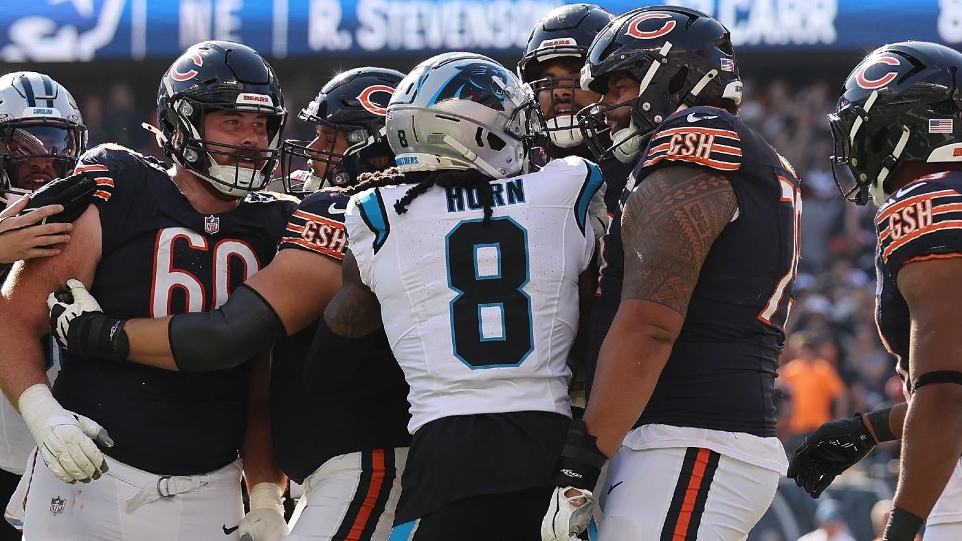 Bears-Panthers fight: Multiple players ejected after brawl breaks out following late Chicago TD in blowout win