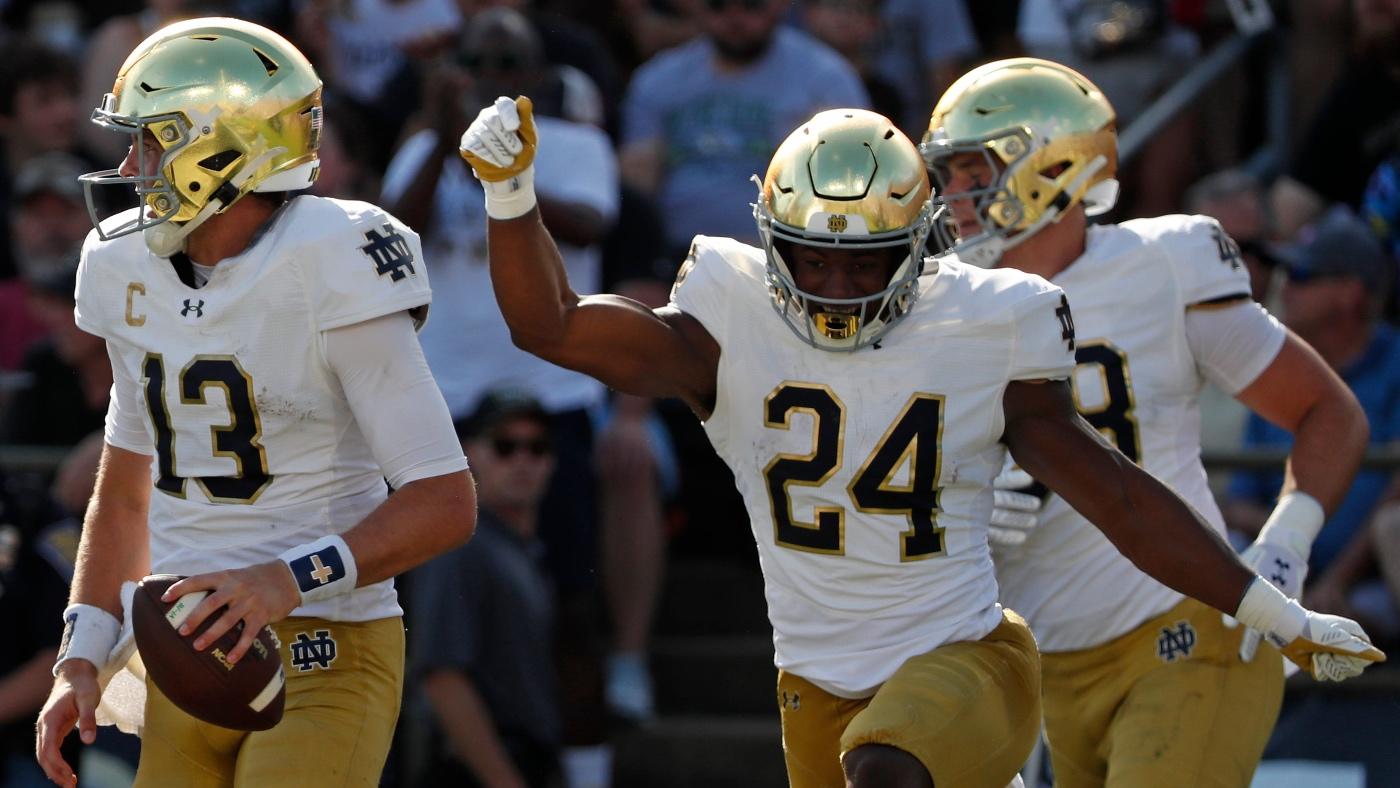 College football odds, picks, bets, predictions for Week 7, 2024: Computer model backs Notre Dame, Vanderbilt