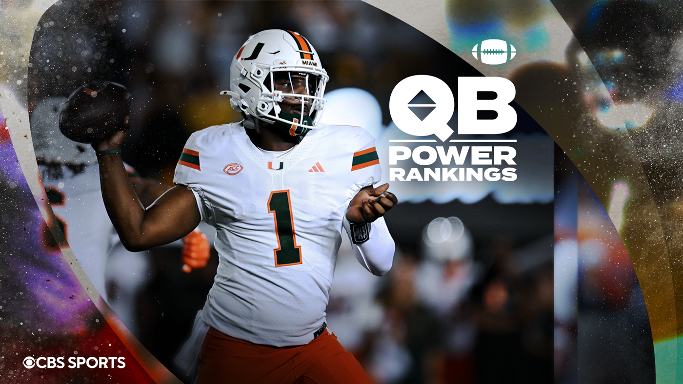 QB Power Rankings: Miami's Cam Ward rises back to No. 1 amid massive reshuffling after chaotic week