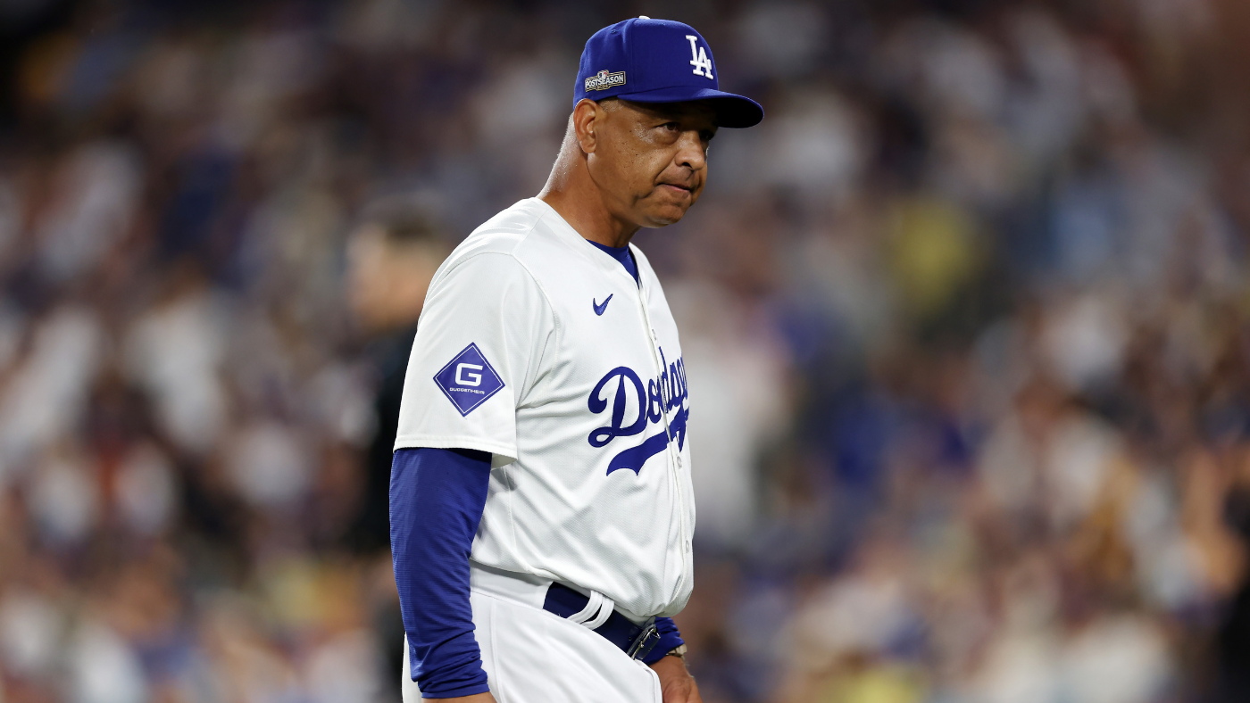 Dodgers' Dave Roberts says Padres' Manny Machado threw a ball at him during NLDS Game 2: 'There was intent'