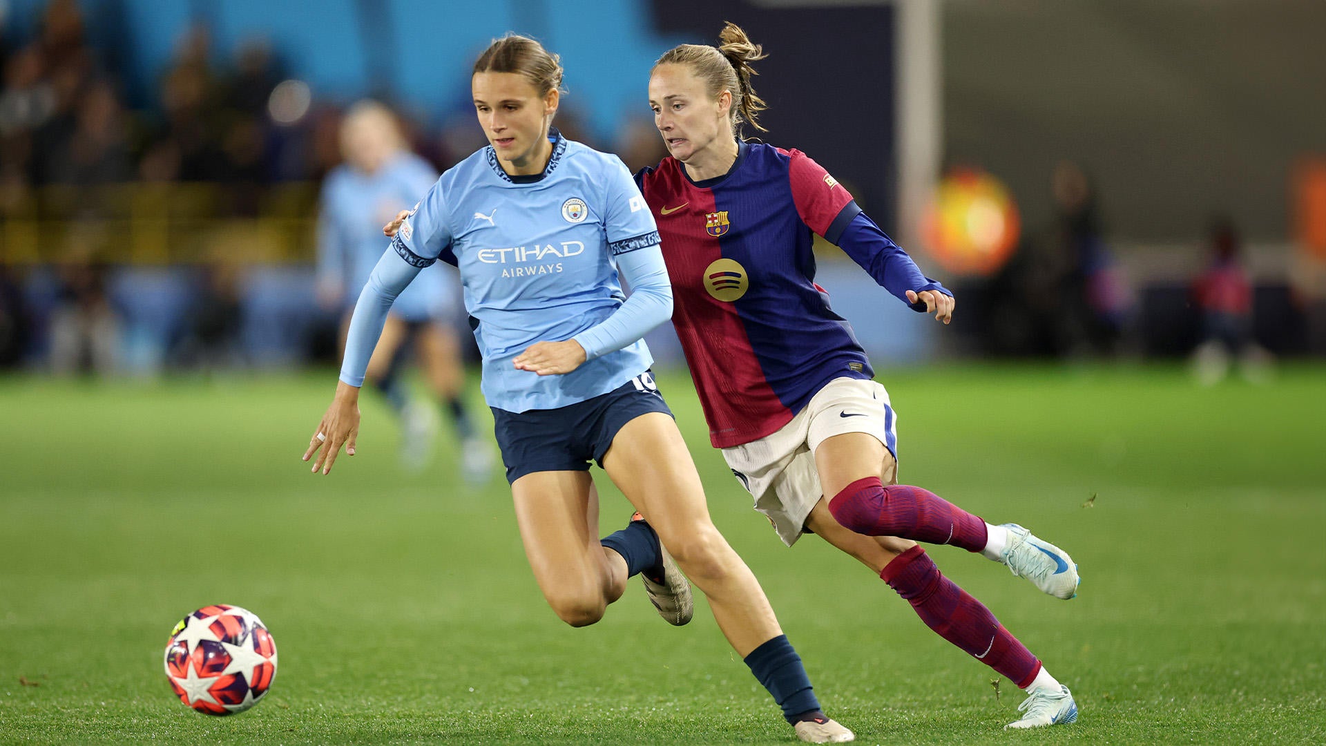 Manchester City vs. FC Barcelona UEFA Women's Champions League Match