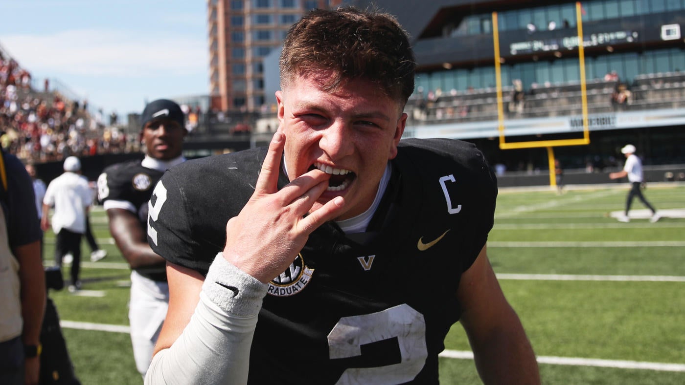 Diego Pavia's rise: The QB who once peed on a rival's logo leaves his mark after wild journey to Vanderbilt