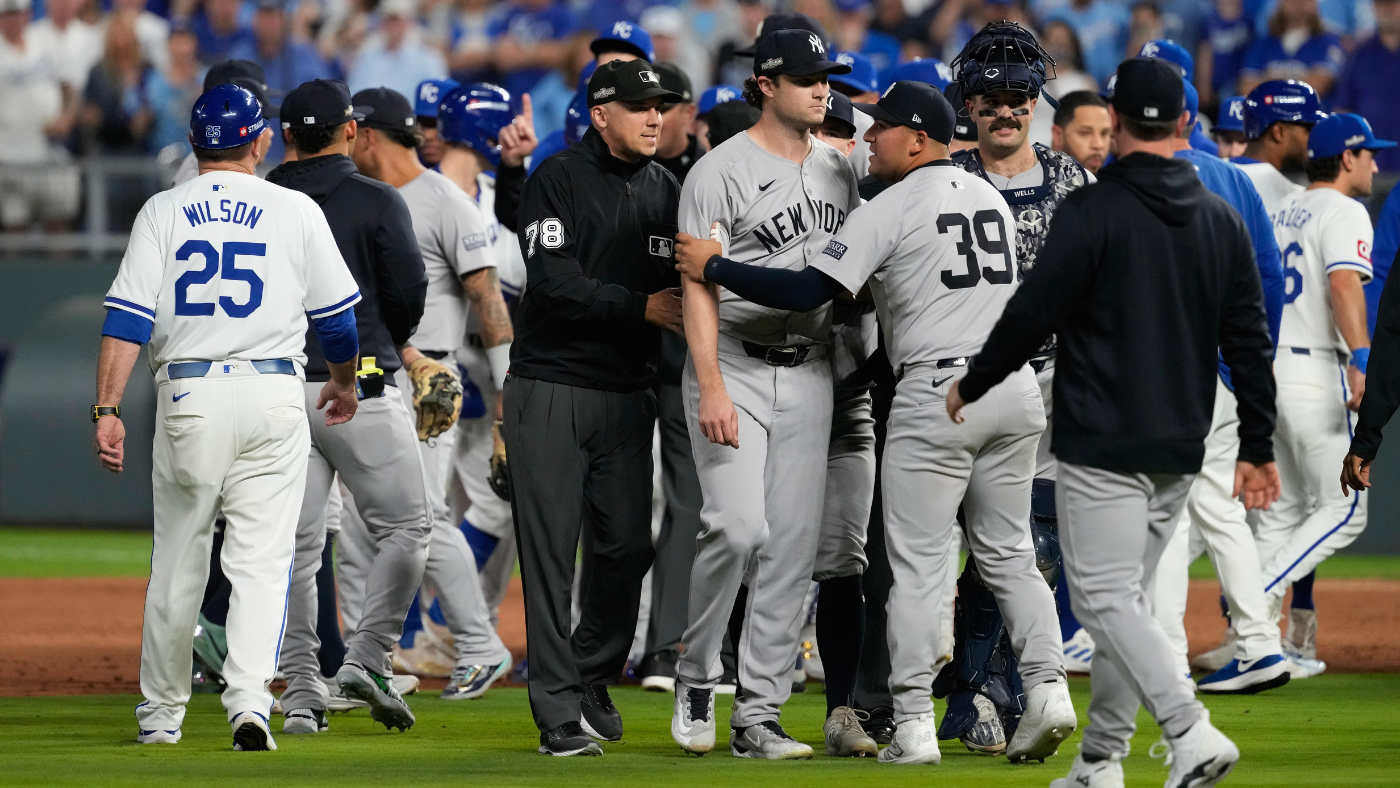 Yankees' Jazz Chisholm accuses Royals' Maikel Garcia of trying to hurt Anthony Volpe on slide: 'Sore loser'