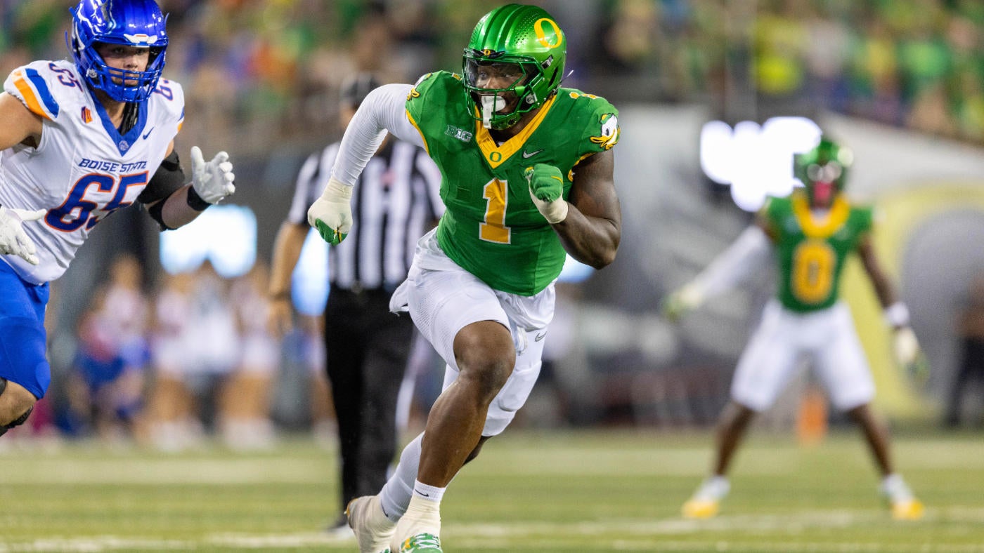 Oregon's Jordan Burch uncertain to play vs. Ohio State as Ducks could be without defensive star, per report