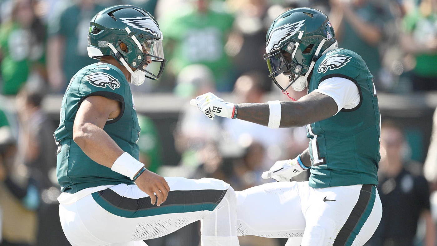 Eagles vs. Browns: Observations as Jalen Hurts, A.J. Brown lead Philadelphia to ugly win over Cleveland