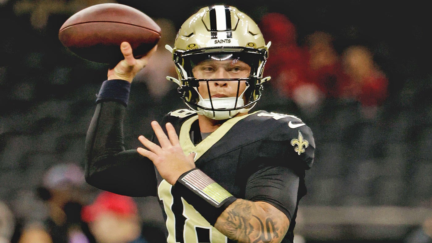 Saints expect to start rookie Spencer Rattler in place of Derek Carr for third week in a row