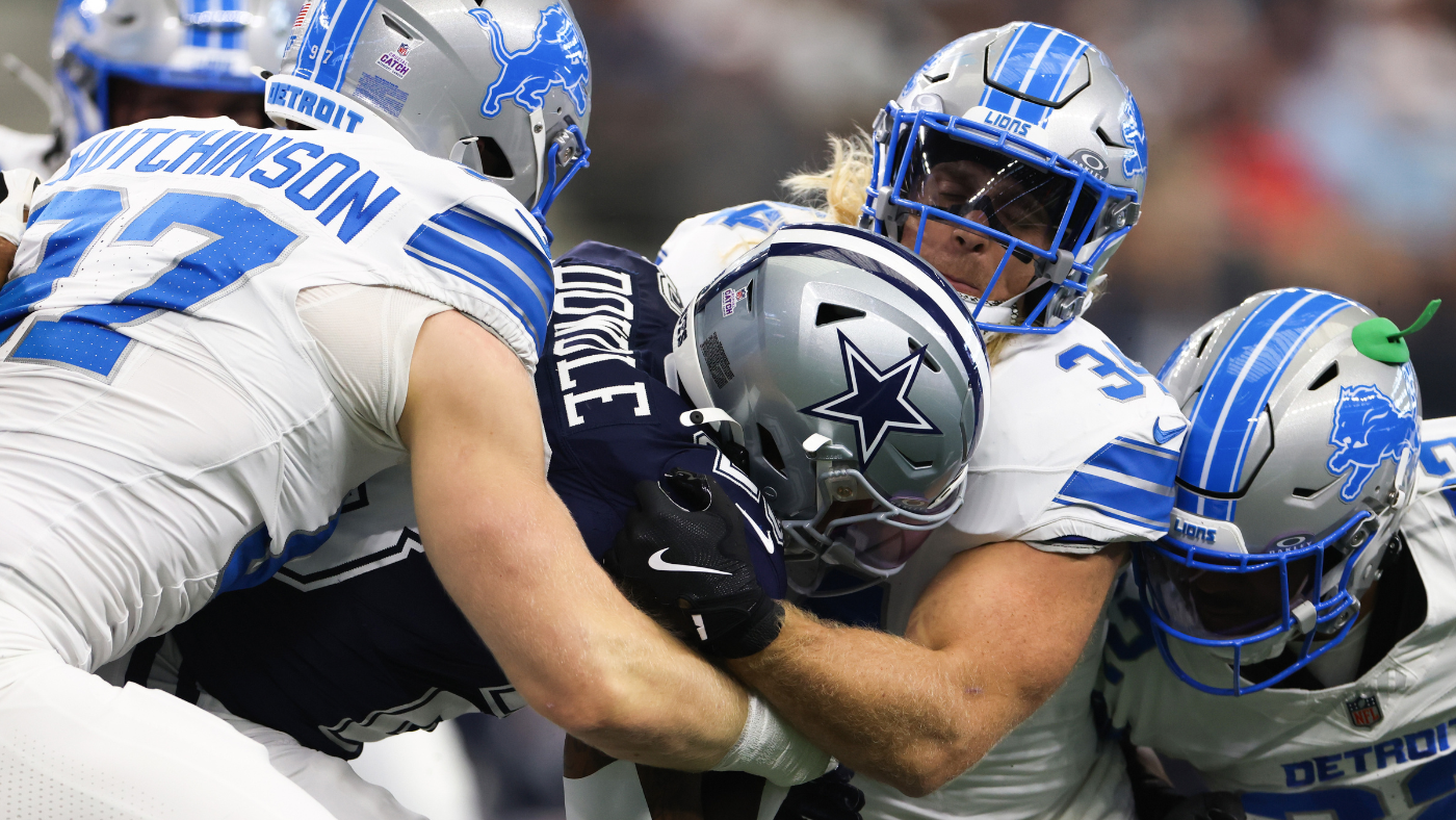 Lions crush Cowboys on Jerry Jones' birthday; Dodgers win NLCS Game 1; Liberty even WNBA Finals