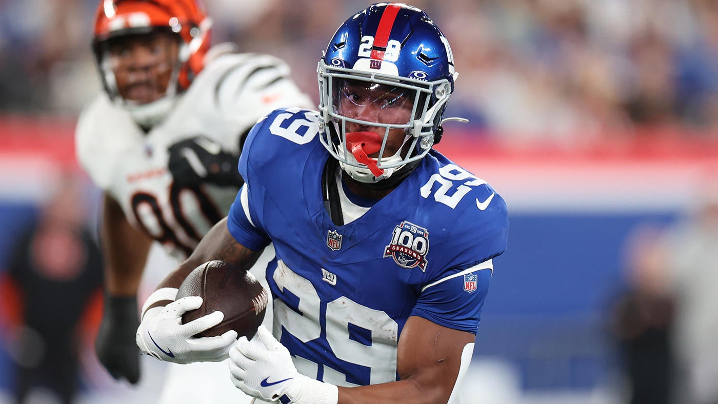 Is Giants rookie RB Tyrone Tracy the next Tiki Barber? NFL on CBS analyst weighs in on comparison