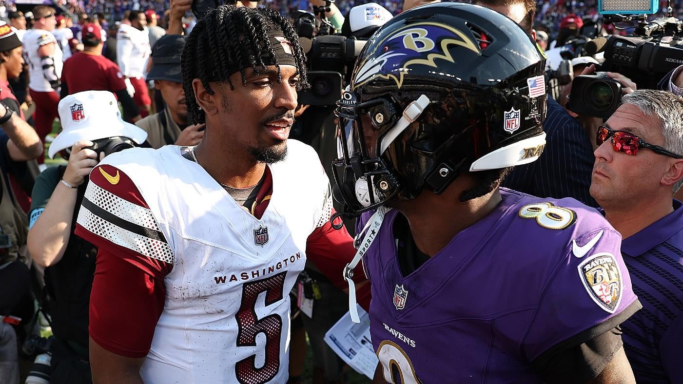 Lamar Jackson says Jayden Daniels has been 'amazing', deserves all the hype he's getting