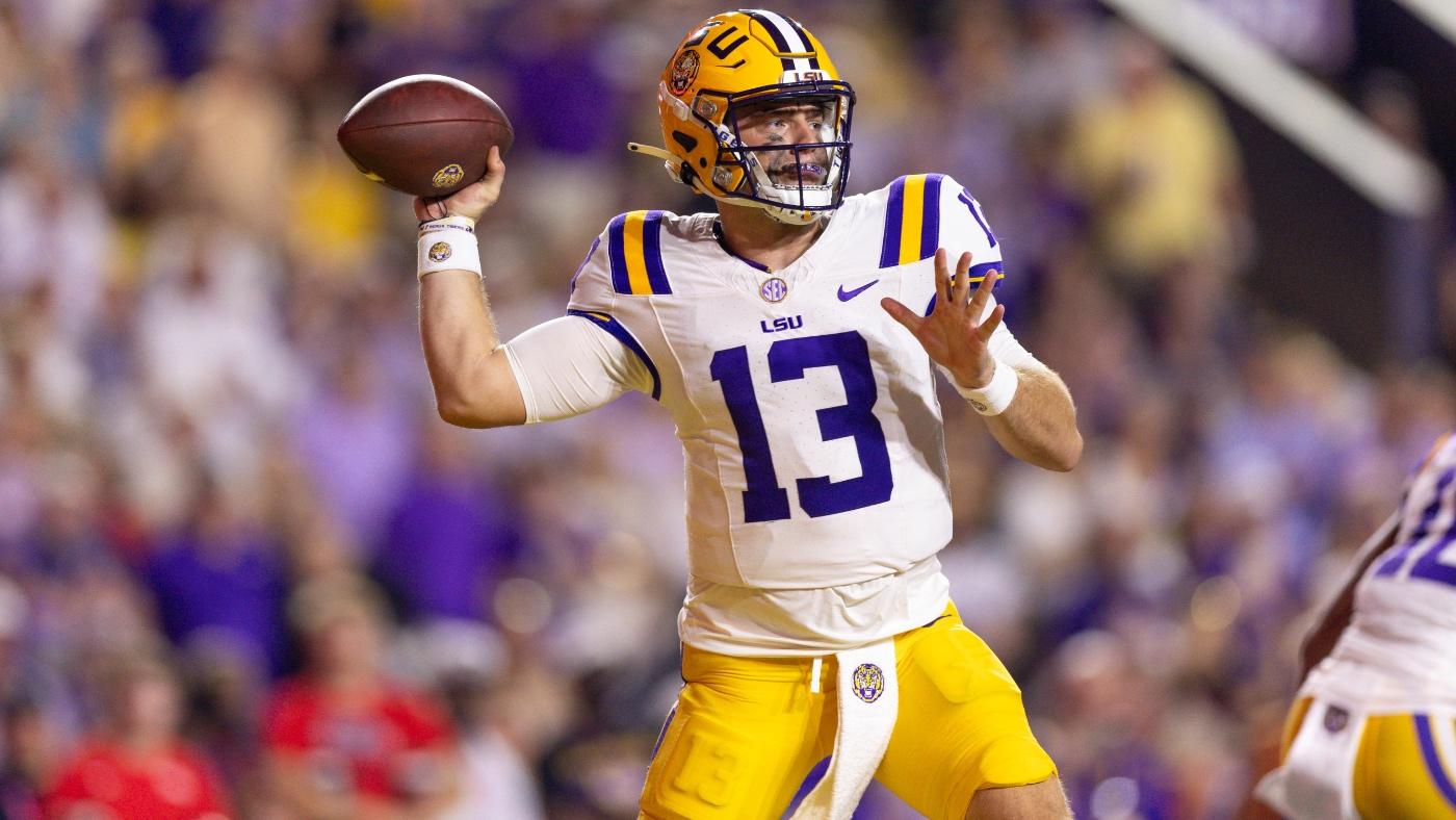 College football odds, picks, bets, lines, predictions for Week 8, 2024: Proven model likes LSU, SMU