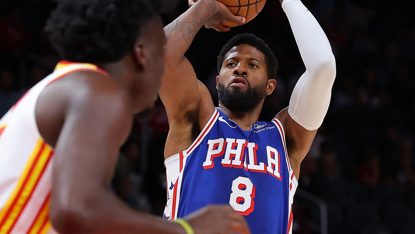 Paul George injury: 76ers' newest All-Star hyperextends knee in preseason, recovery timeline uncertain