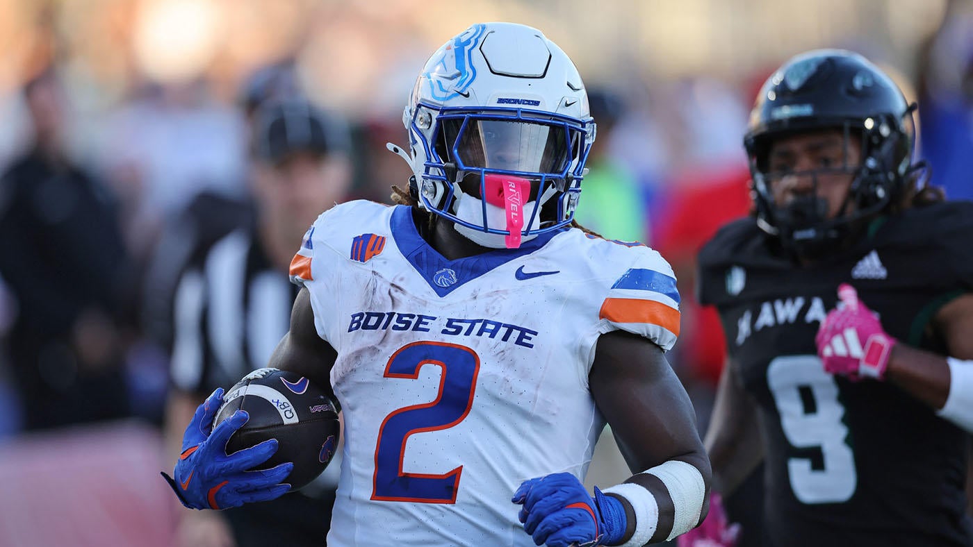 Ashton Jeanty chasing Barry Sanders: Tracking the Boise State RB's pursuit of single-season NCAA rushing title