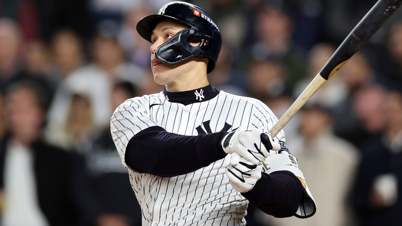 Yankees' Aaron Judge reacts to Guardians' 'unconventional' intentional walk to Juan Soto in ALCS Game 2