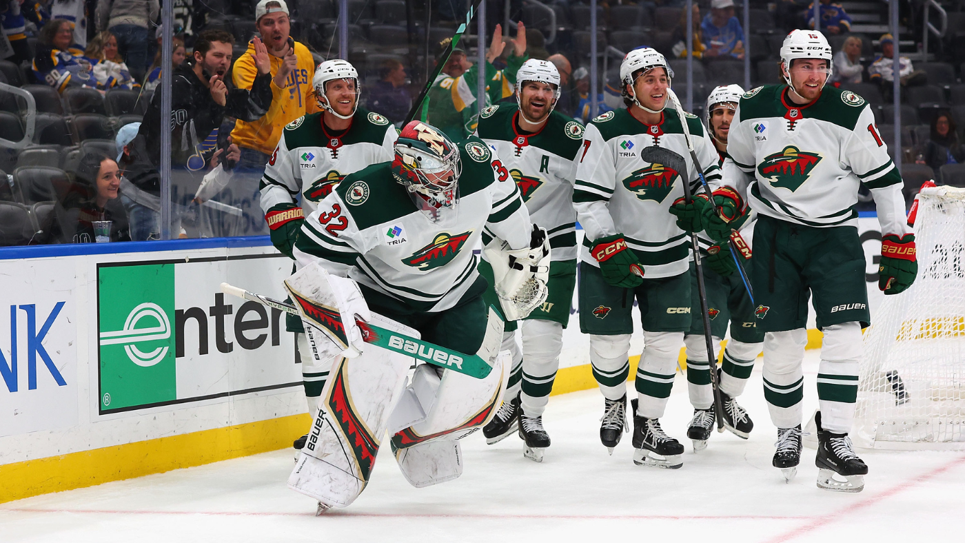 WATCH: Filip Gustavsson scores first goalie goal in Minnesota Wild history