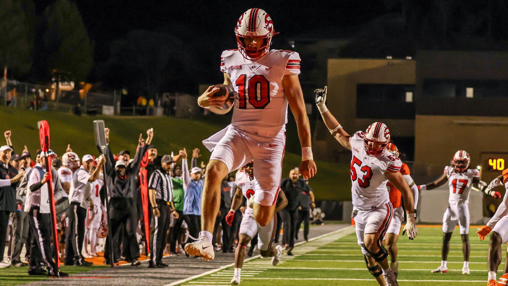 Week 8 Highlights Western Kentucky at Sam Houston (10/16) Stream of