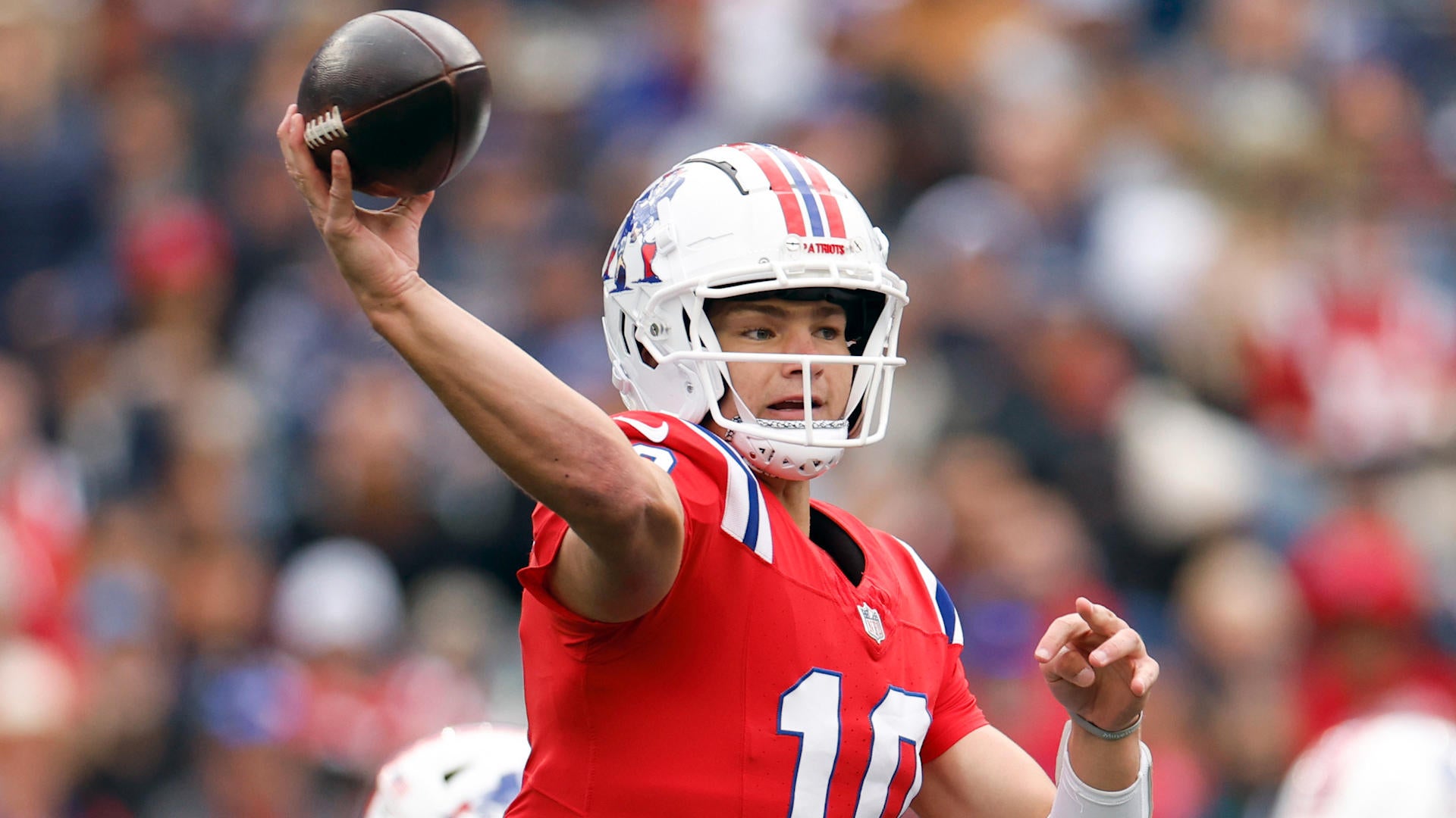 Expectations For Drake Maye In 2nd Career Start Stream of National Football League