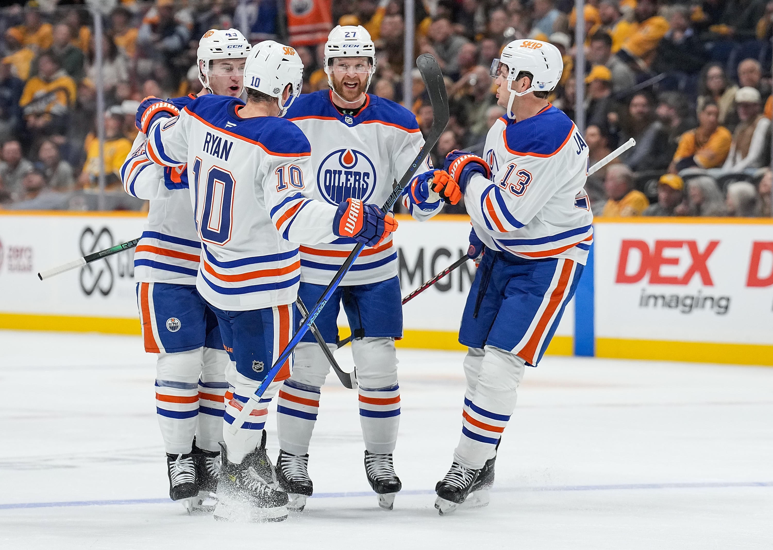 Highlights Oilers at Predators Stream of National Hockey League