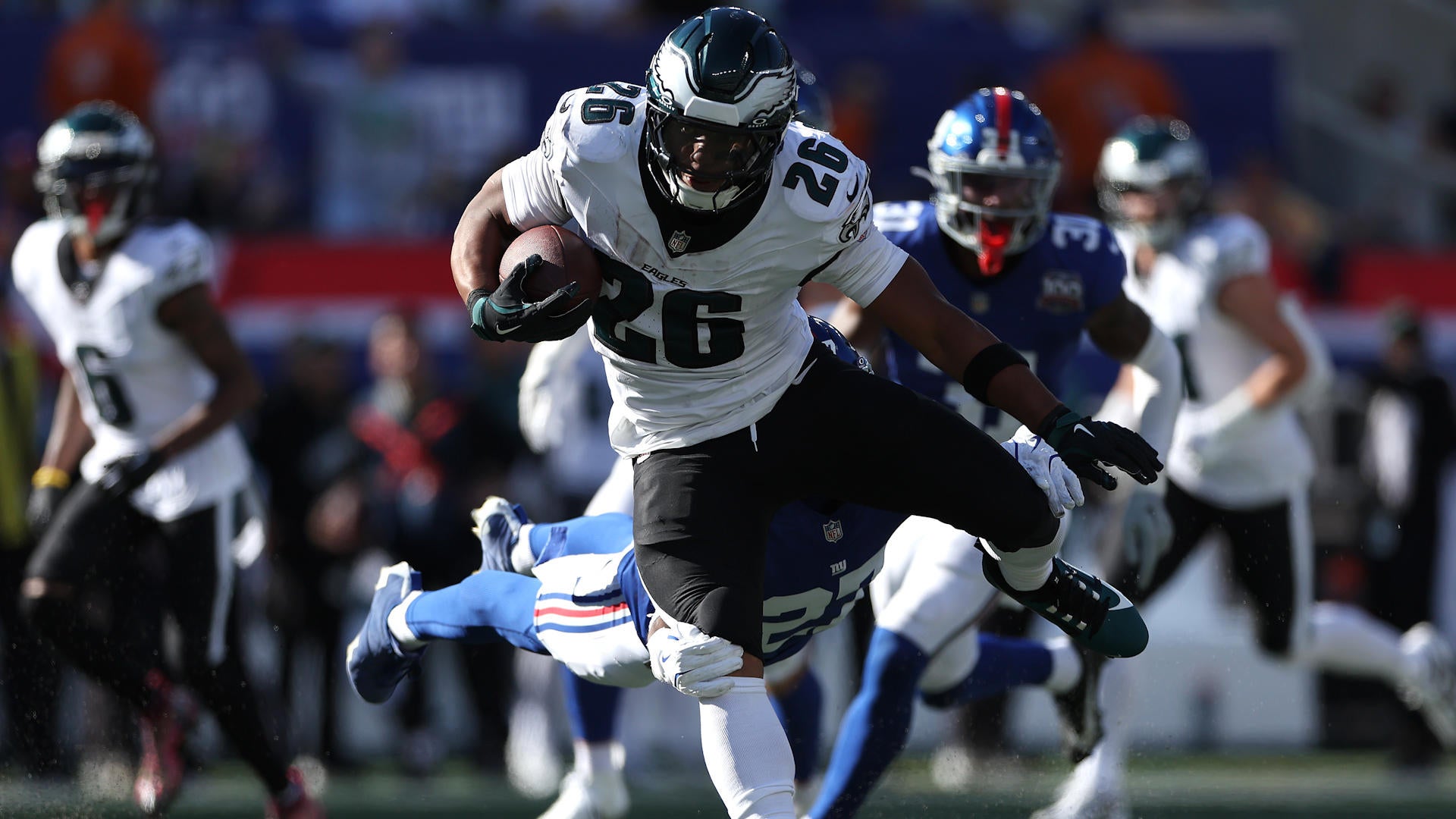 NFL Week 7 Highlights Eagles at Giants (10/20) Stream of National