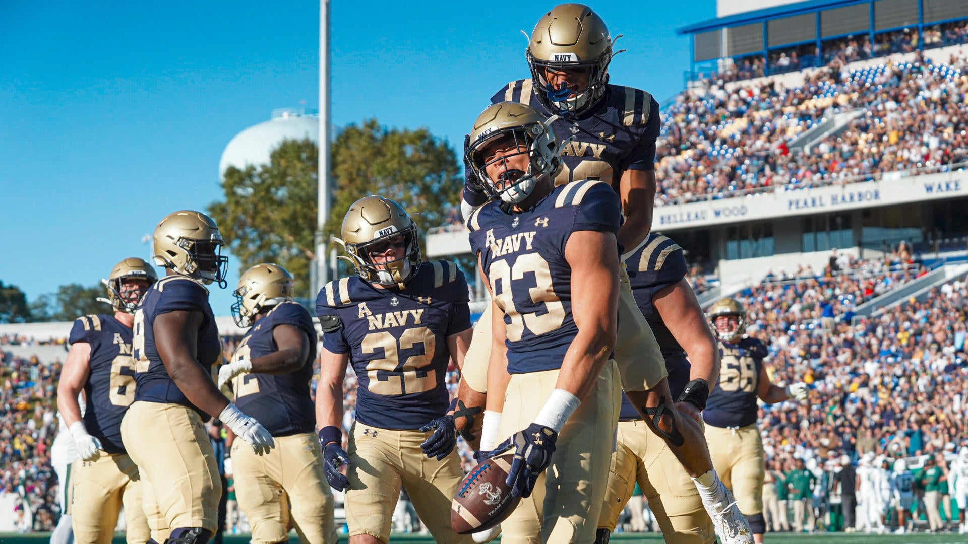 Week 8 Highlights Charlotte at No. 25 Navy (10/19) Stream of NCAA