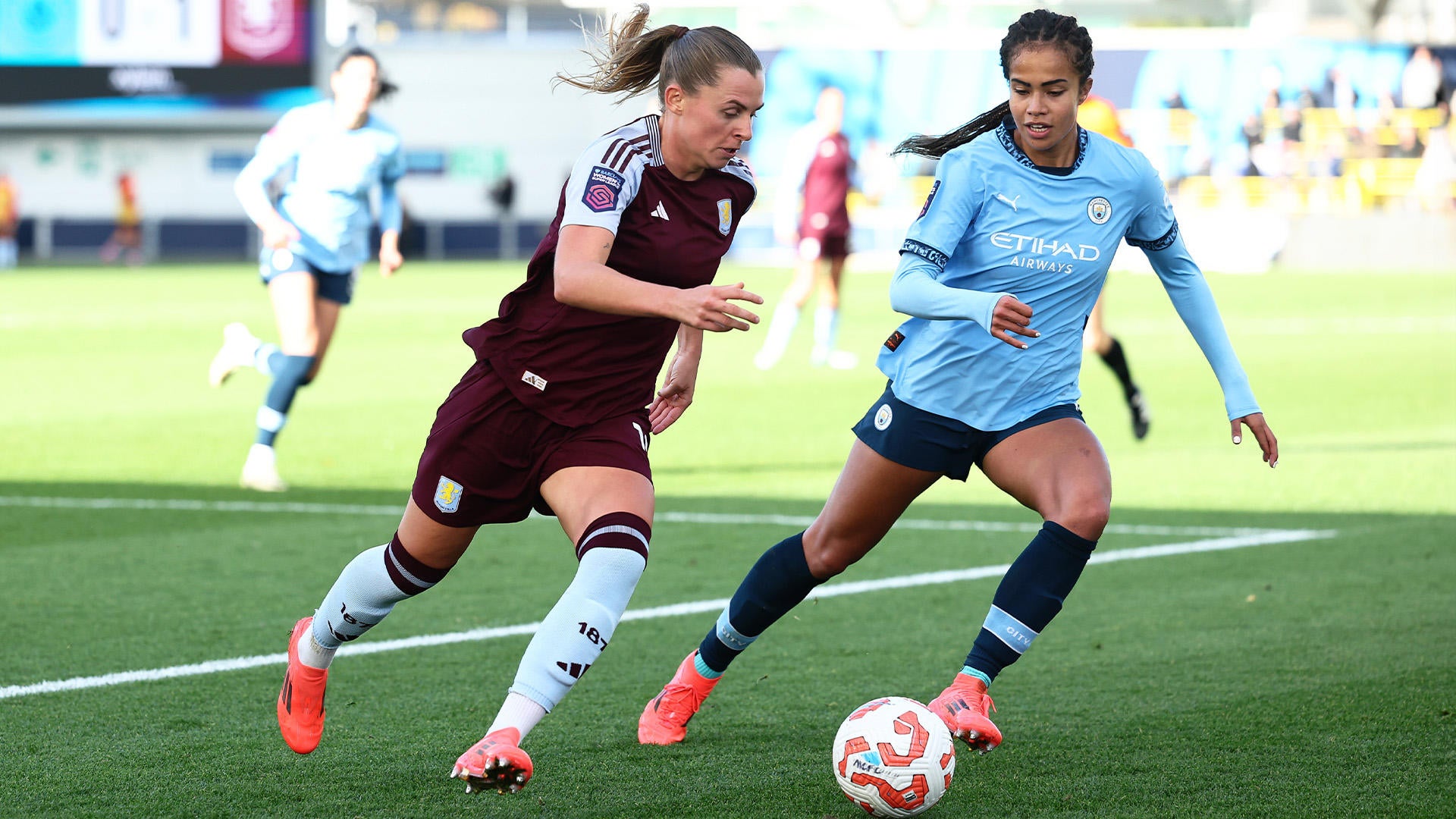 Manchester City vs. Aston Villa Women's Super League Match Highlights