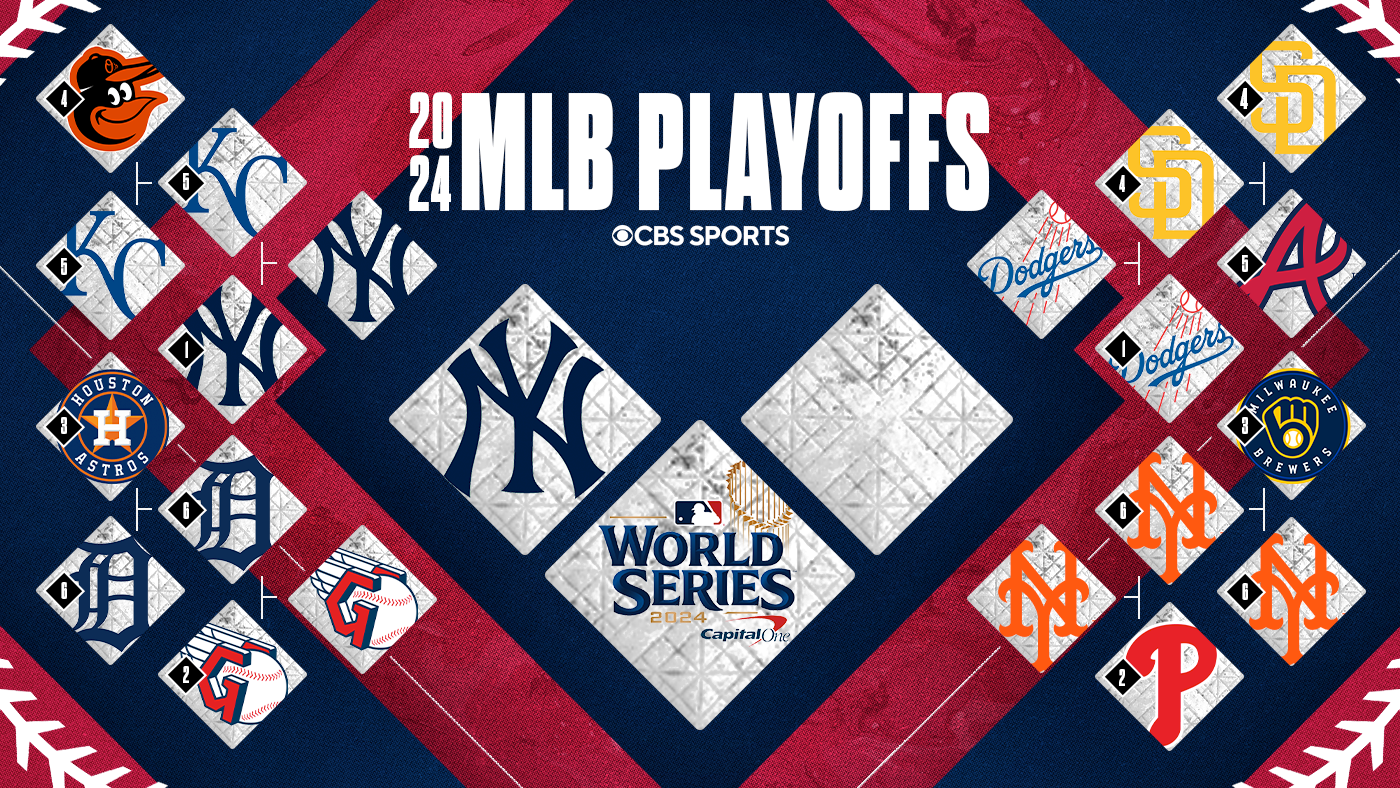 2024 MLB playoff bracket: Yankees advance to World Series, Dodgers up on Mets; NLCS, ALCS schedules