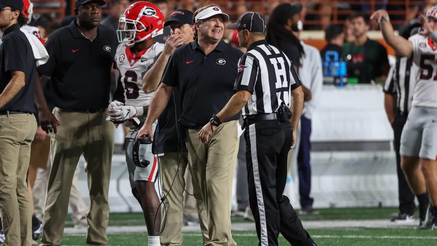 SEC office explains process of controversial overturned pass interference call in Texas vs. Georgia game